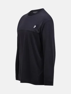 Peak Performance M Trail Wool Blend Ls Black