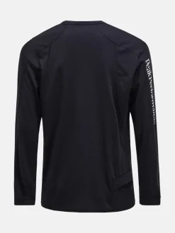 Peak Performance M Trail Wool Blend Ls Black