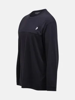 Peak Performance M Trail Wool Blend Ls Black