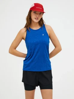 Peak Performance W Discover Tank True Blue