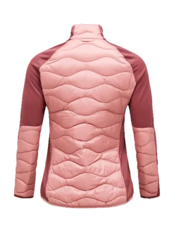 Peak Performance W Helium Down Hybrid Jacket Warm Blush