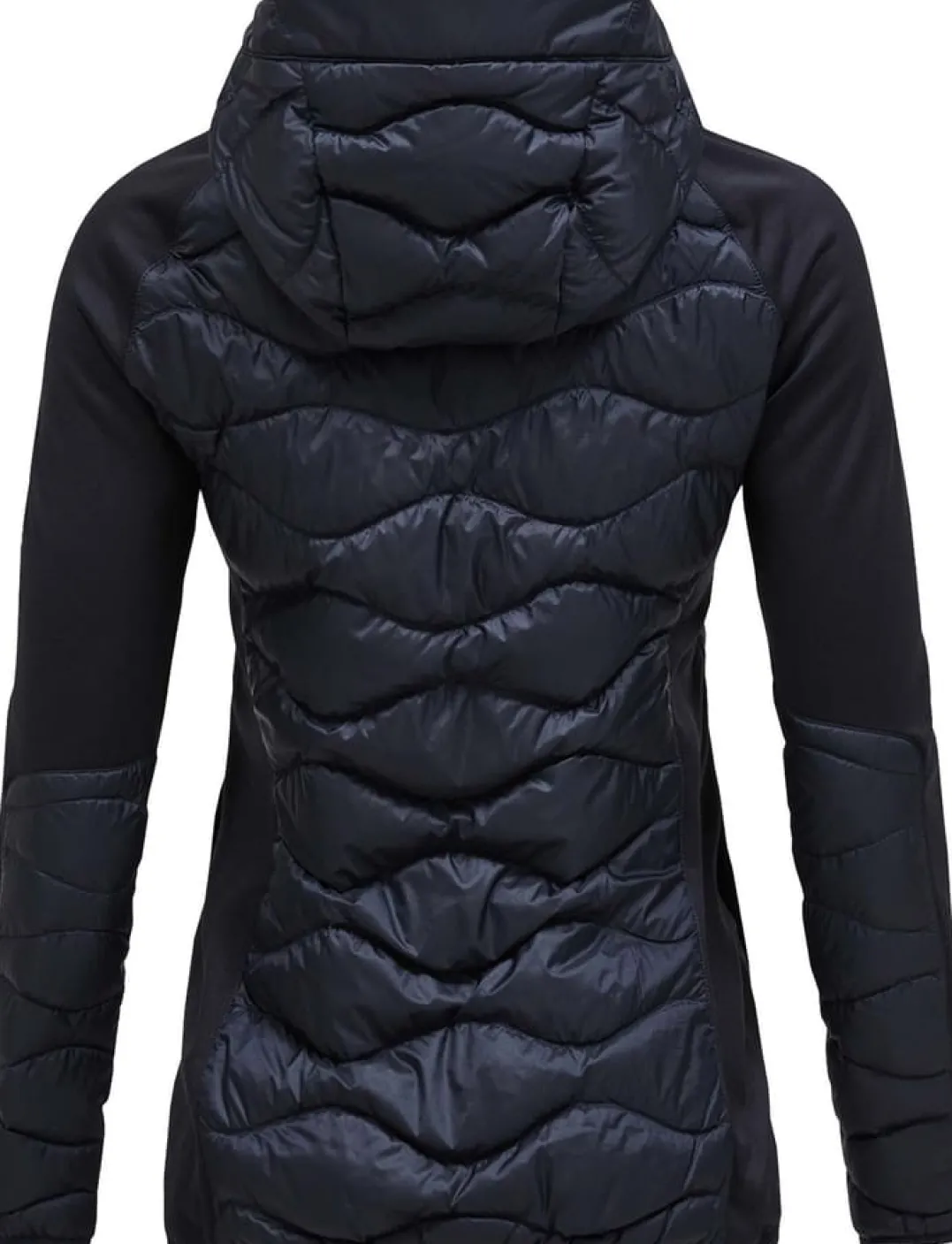 Peak Performance W Helium Down Hybrid Hood Black
