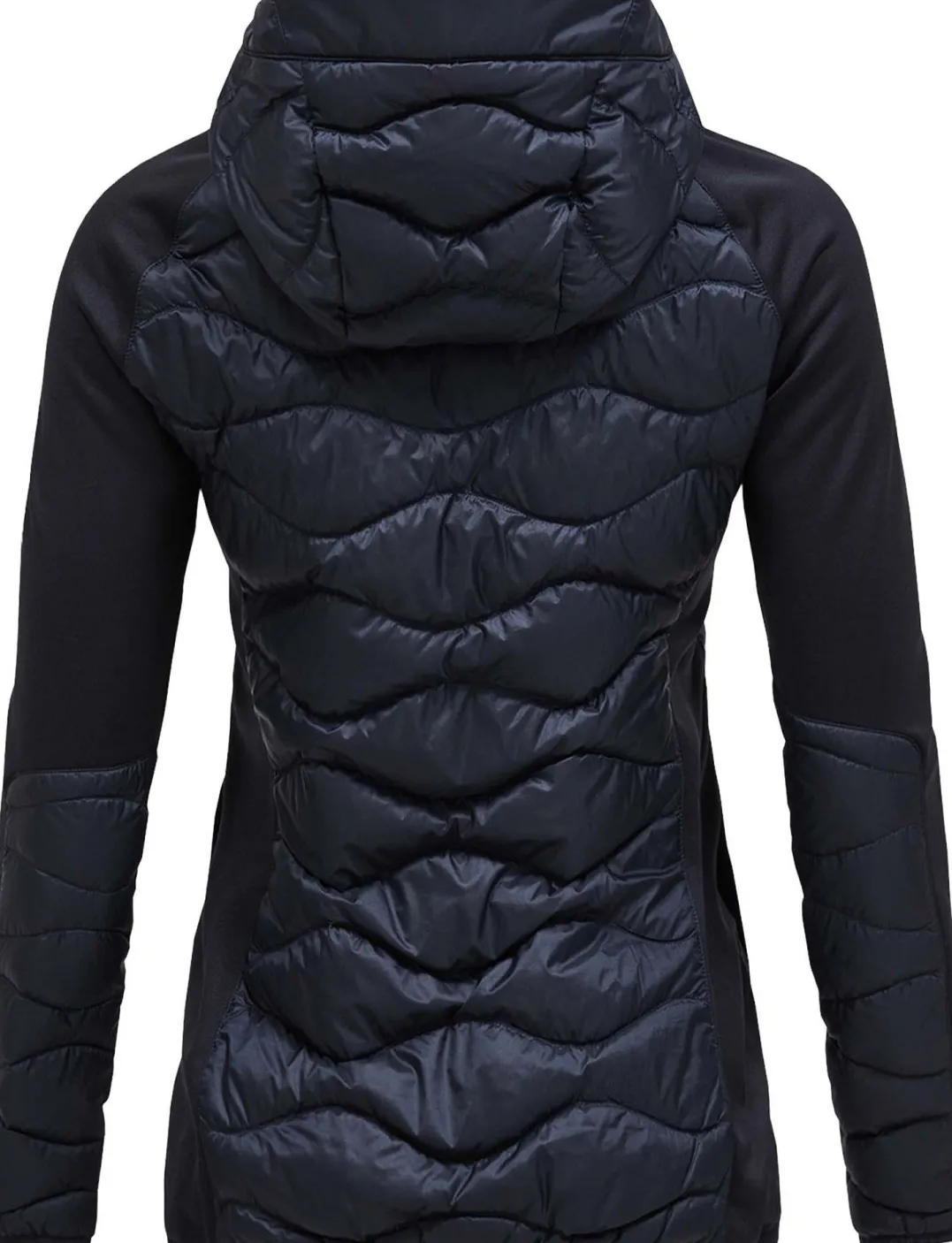 Peak Performance W Helium Down Hybrid Hood Black