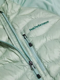 Peak Performance W Helium Down Hybrid Jacket Green Valley