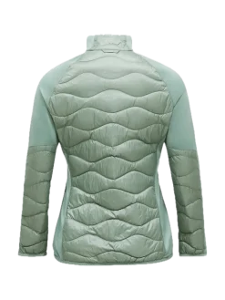 Peak Performance W Helium Down Hybrid Jacket Green Valley
