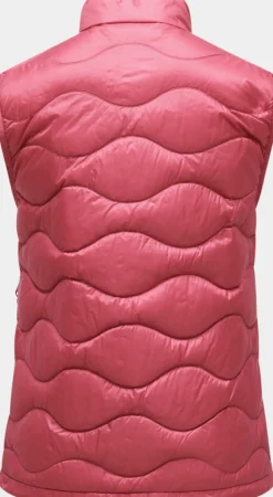 Peak Performance W Helium Utility Down Vest Mountain Blush/porto/