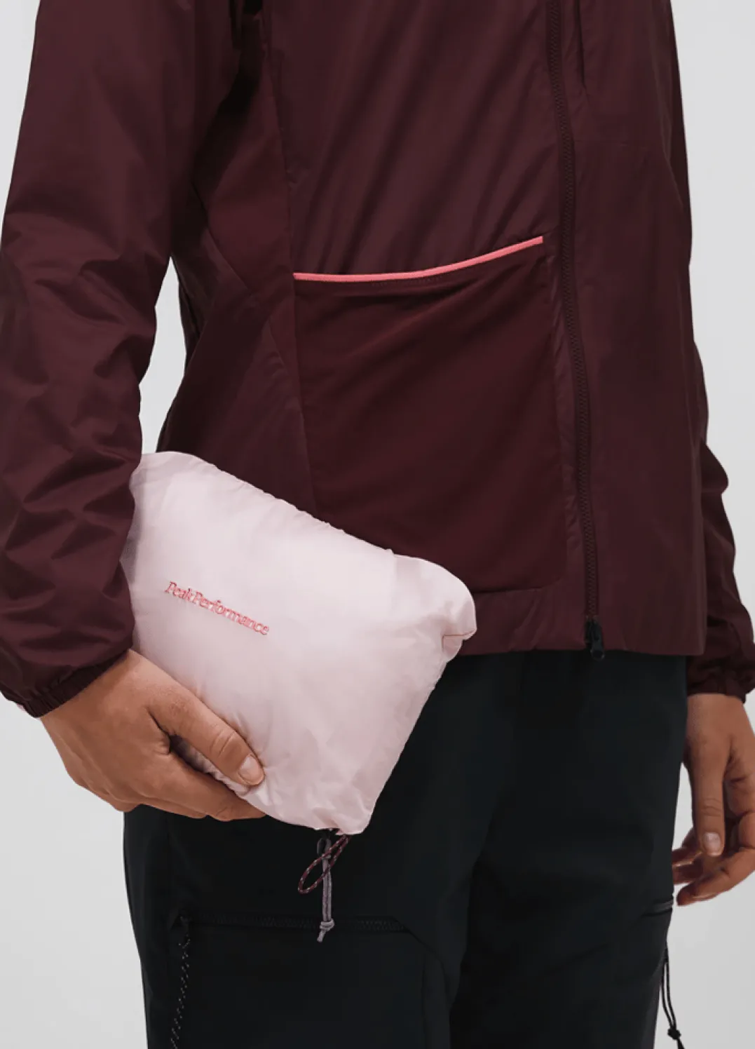Peak Performance W Helium Utility Down Vest Mountain Blush/porto/