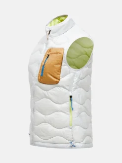 Peak Performance W Helium Utility Down Vest Antarctica/sierra Sand/