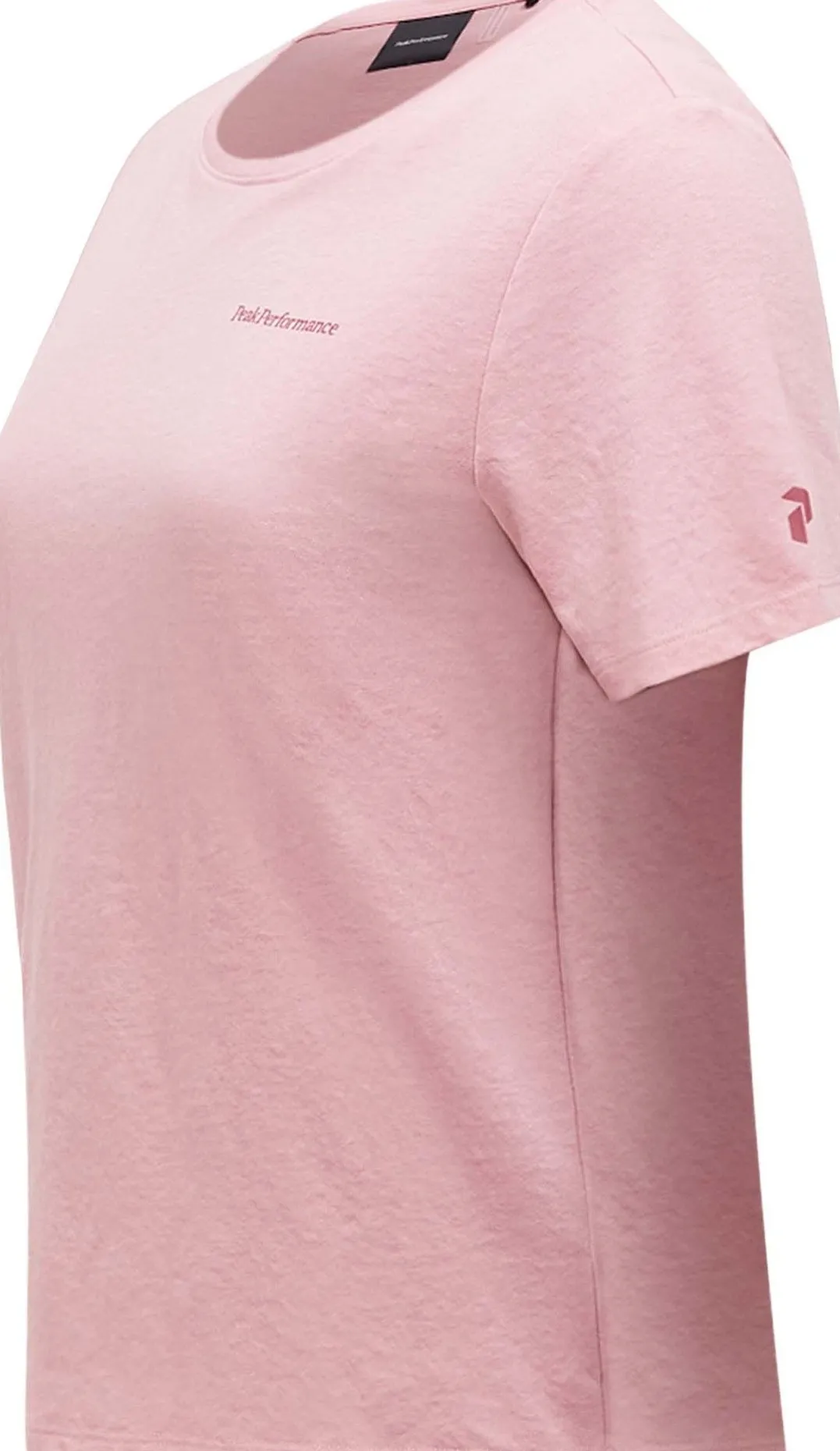 Peak Performance Women's Explore Logo Tee Warm Blush