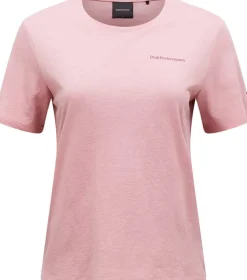 Peak Performance Women's Explore Logo Tee Warm Blush
