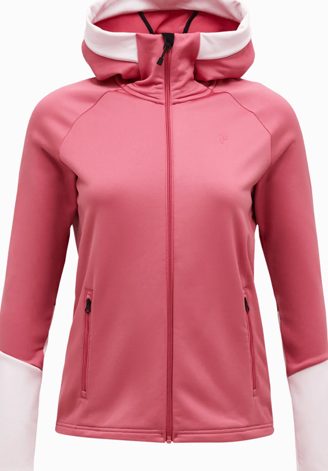 Peak Performance Women's Rider Essentials Zip Hood Mountain Blush/Frosted Blossom