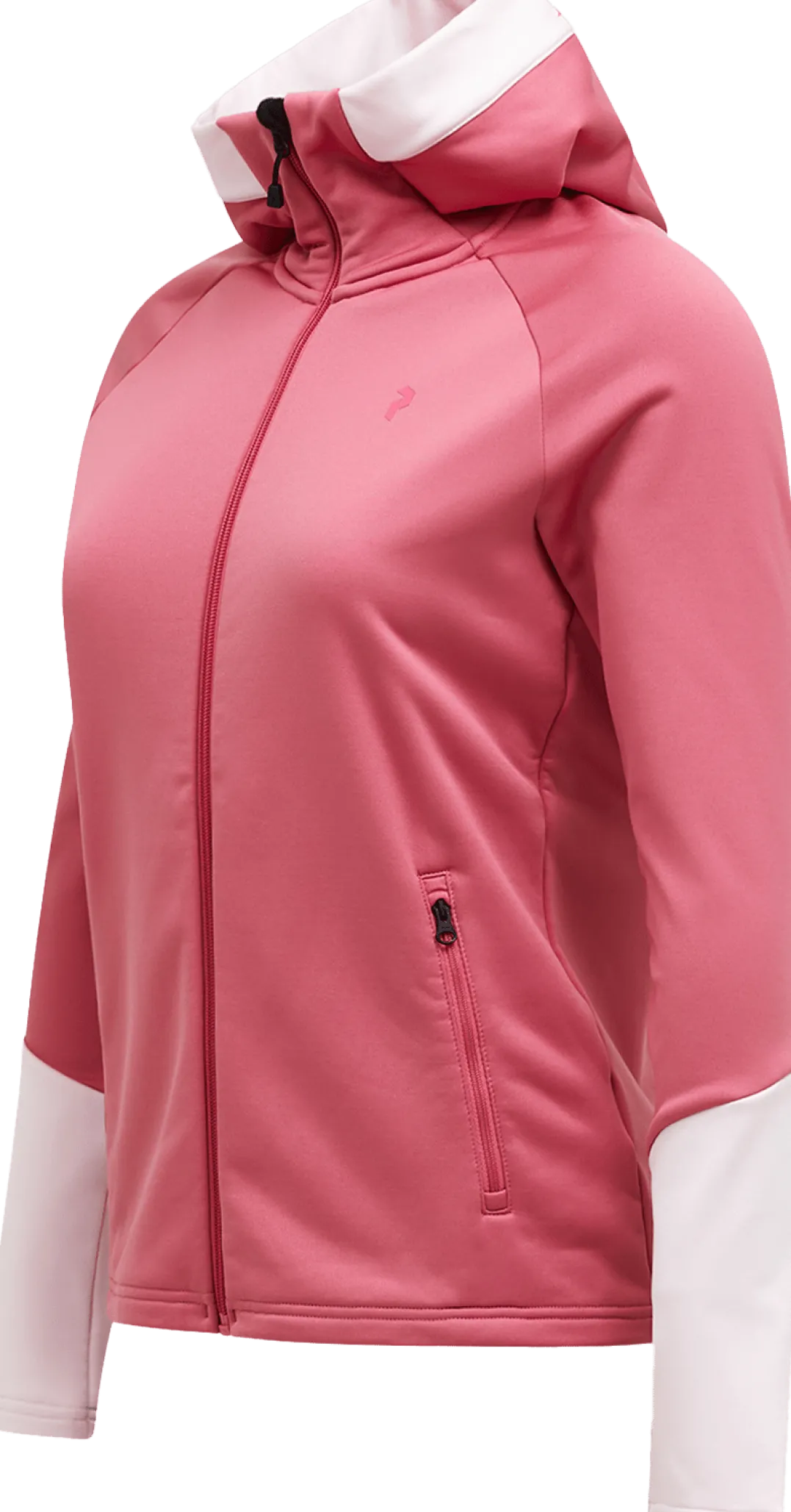 Peak Performance Women's Rider Essentials Zip Hood Mountain Blush/Frosted Blossom