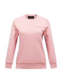 Peak Performance W Original Small Logo Cre Warm Blush