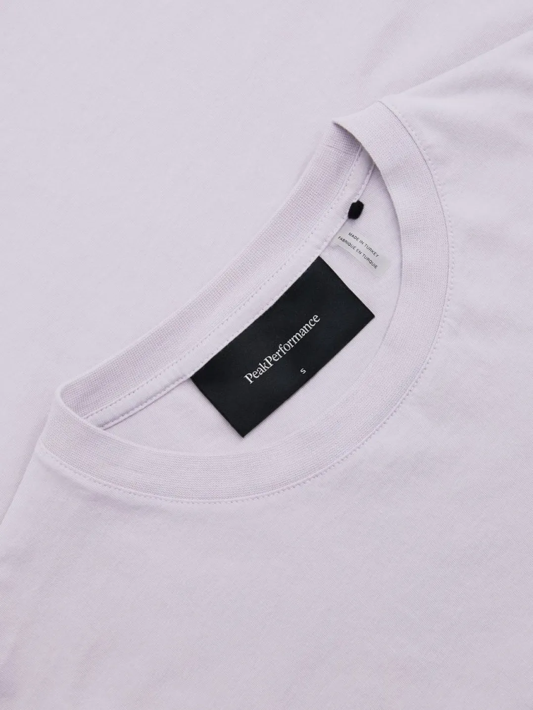 Peak Performance W Original Small Logo Tee Misty Lavender