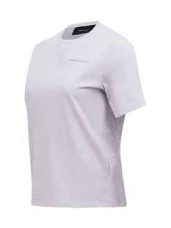 Peak Performance W Original Small Logo Tee Misty Lavender