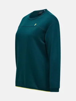 Peak Performance W Trail Polartec Crew Ponderosa Pine