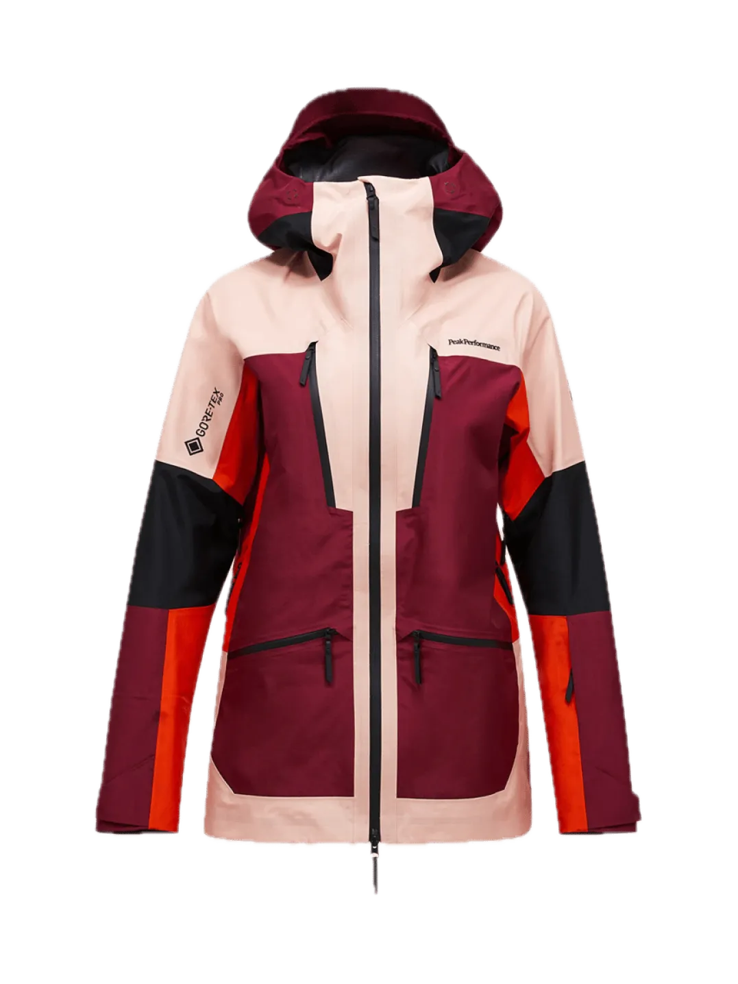 Peak Performance W Vertical Gore-Tex Pro Jacket Peach Fuzz/vertical Zenith/