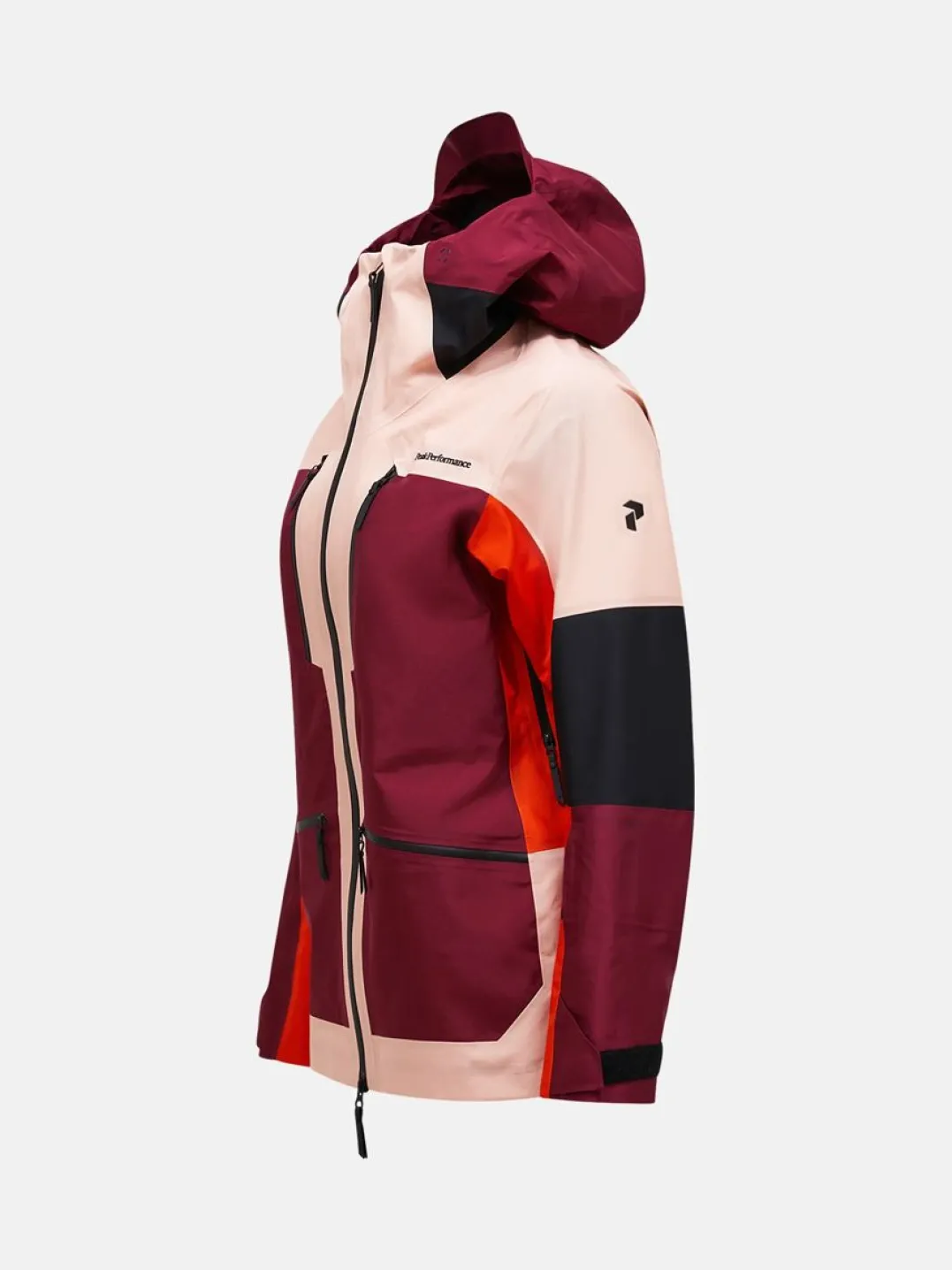 Peak Performance W Vertical Gore-Tex Pro Jacket Peach Fuzz/vertical Zenith/