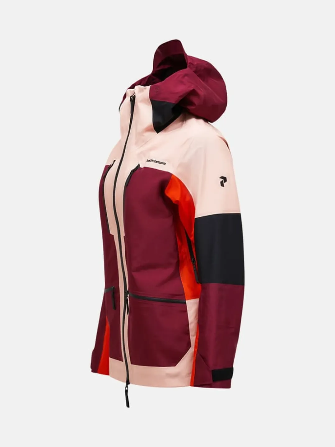 Peak Performance W Vertical Gore-Tex Pro Jacket Peach Fuzz/vertical Zenith/