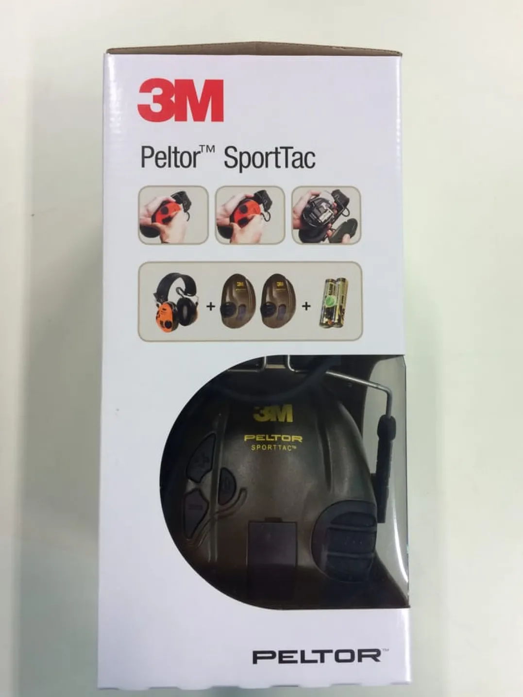 Peltor Sport Tac hørselvern NoColour