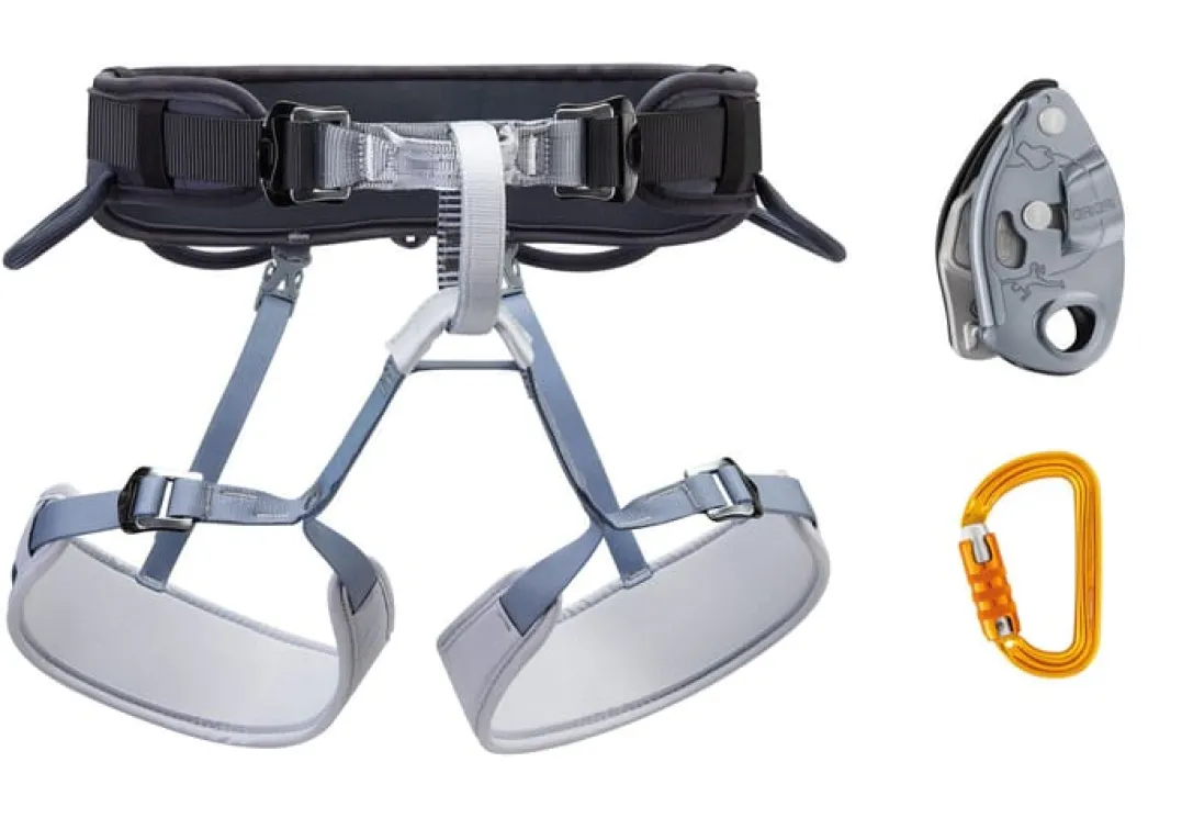 Petzl KIT CORAX GRIGRI Sm’D Dark Gray