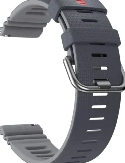 Polar Premium Silicone Wristband Stone Gray