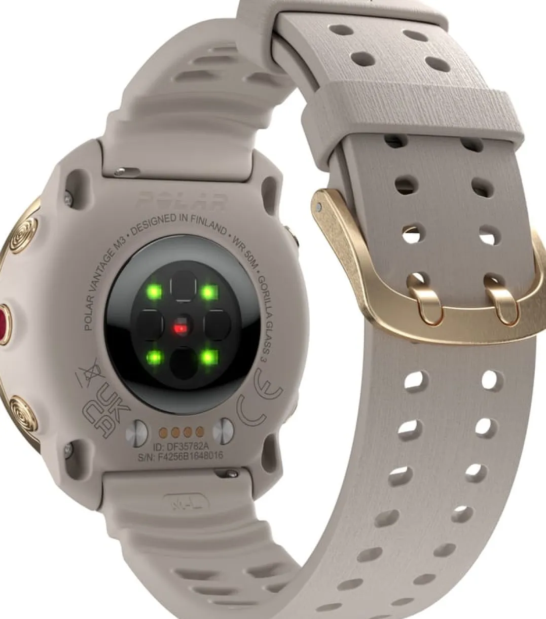 Polar Wristband 22mm Greige Sand
