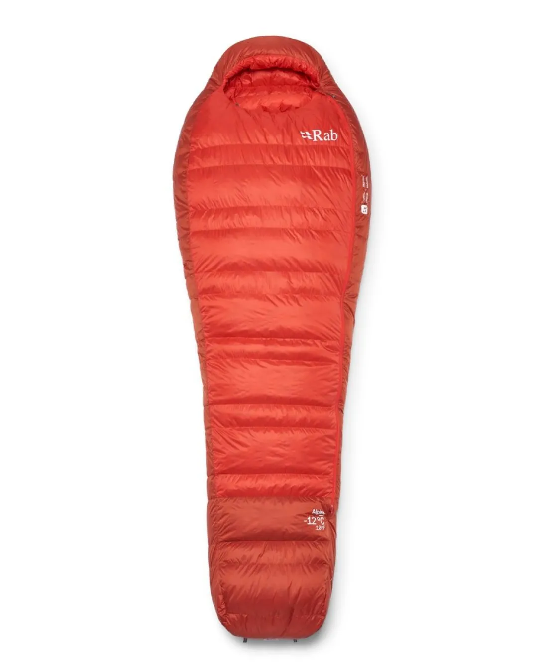 Rab Alpine -12c / 10f Dark Horizon/tuscan Red