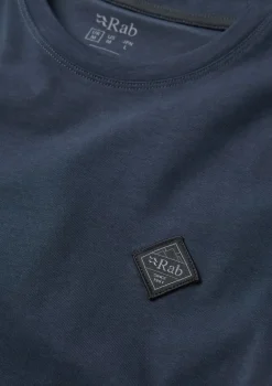 Rab Basecamp Logo Badge Tee Tempest Blue