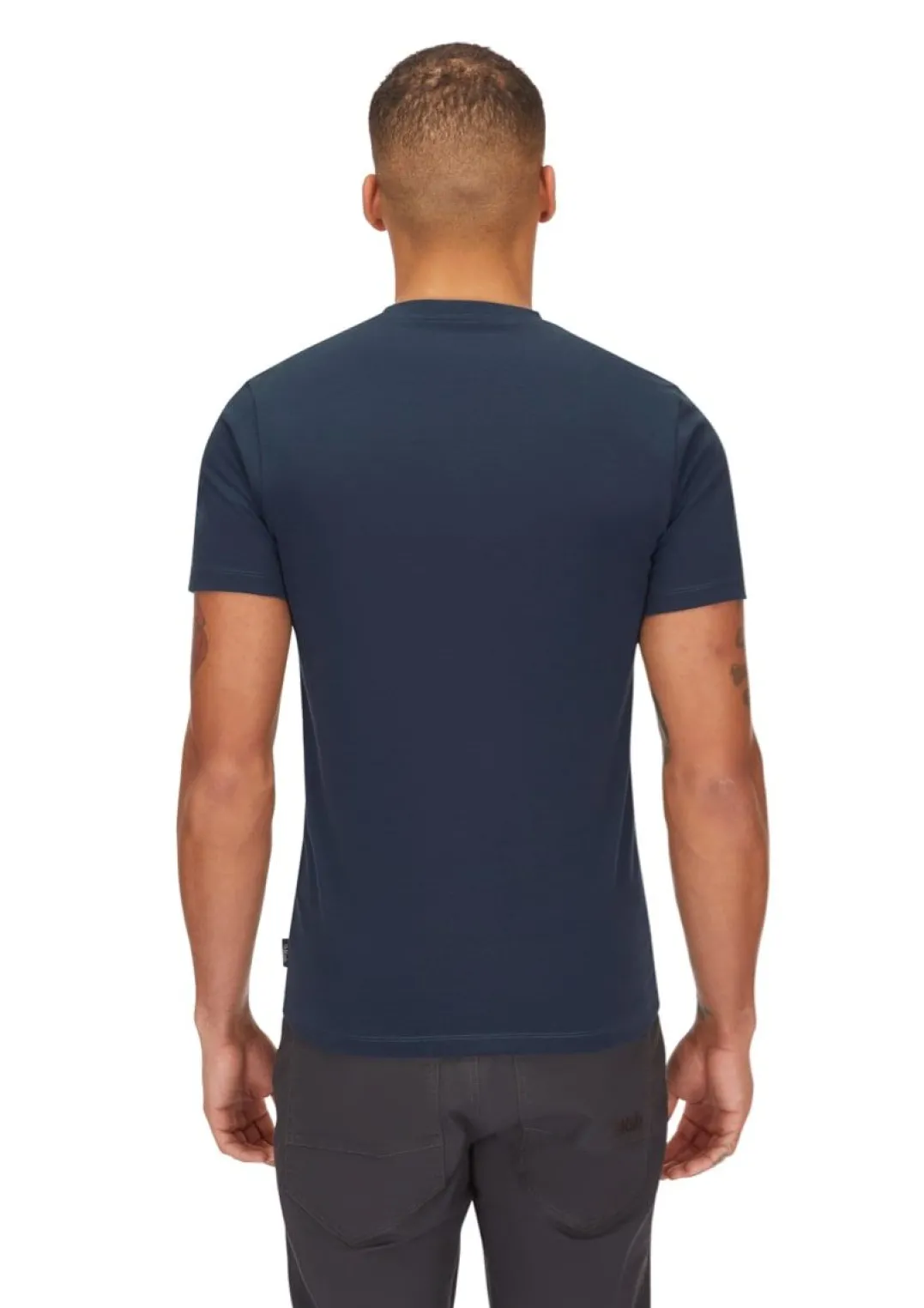 Rab Basecamp Logo Badge Tee Tempest Blue