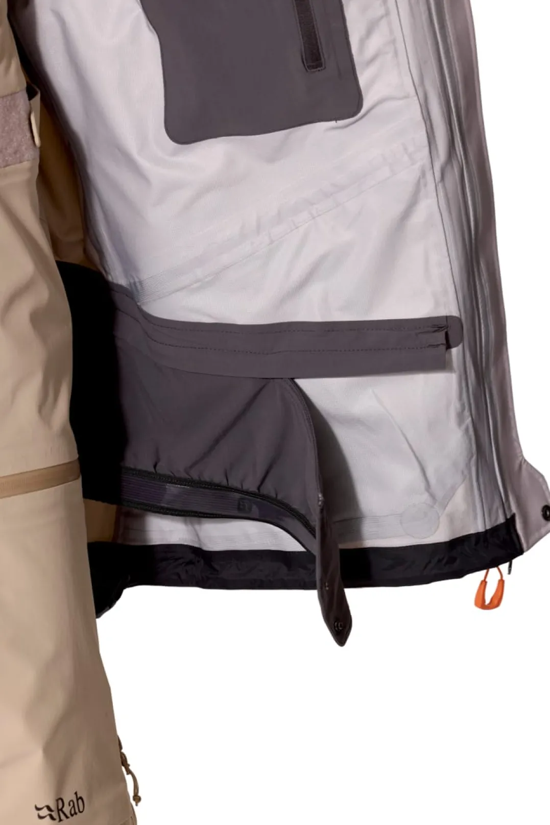 Rab Bigline Jacket Wmns Dark Melba/dark Pebble