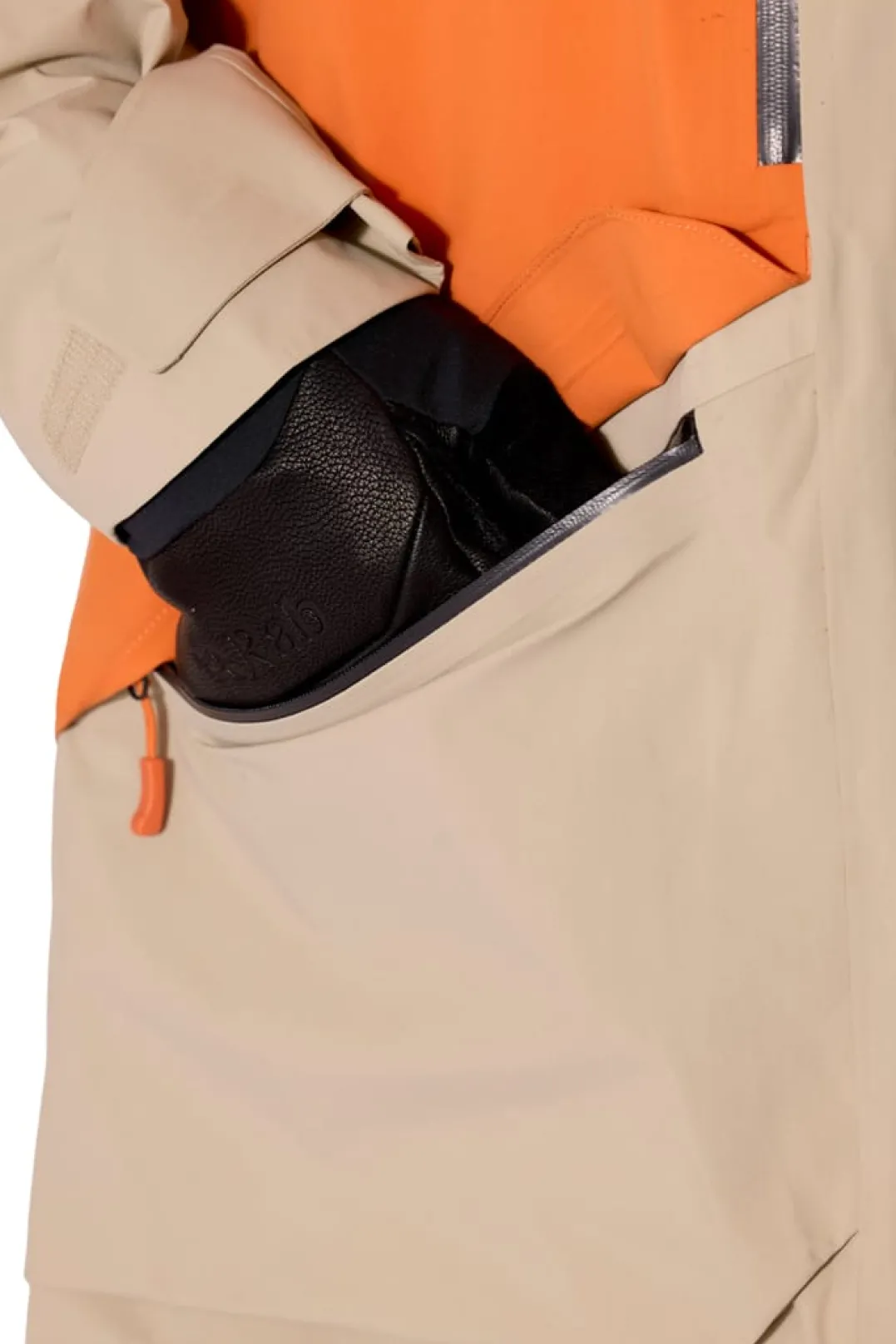 Rab Bigline Jacket Wmns Dark Melba/dark Pebble