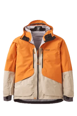 Rab Bigline Jacket Wmns Dark Melba/dark Pebble