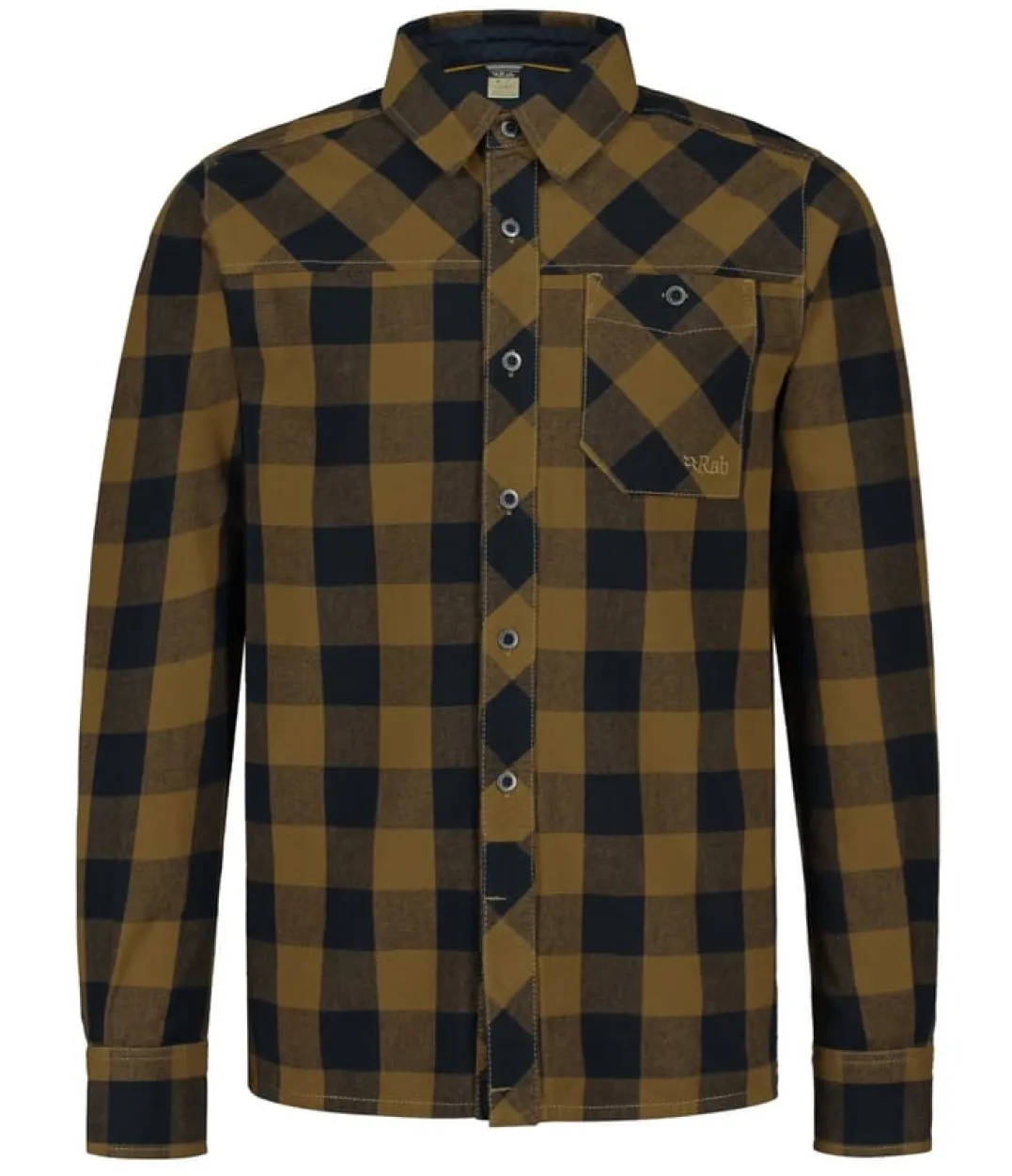 Rab Boundary Shirt Caramel Check