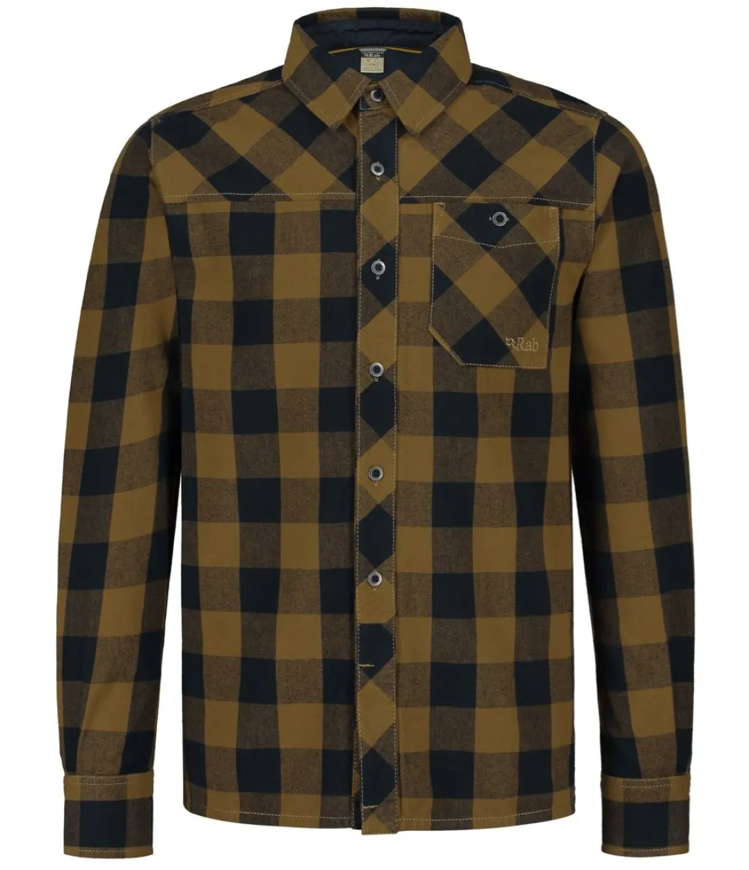 Rab Boundary Shirt Caramel Check