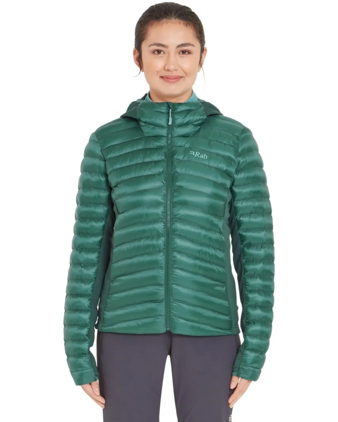 Rab Cirrus Flex Hoody Wmns Eucalyptus/Green Slate