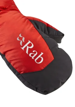 Rab Endurance Down Mitt Fiery Red