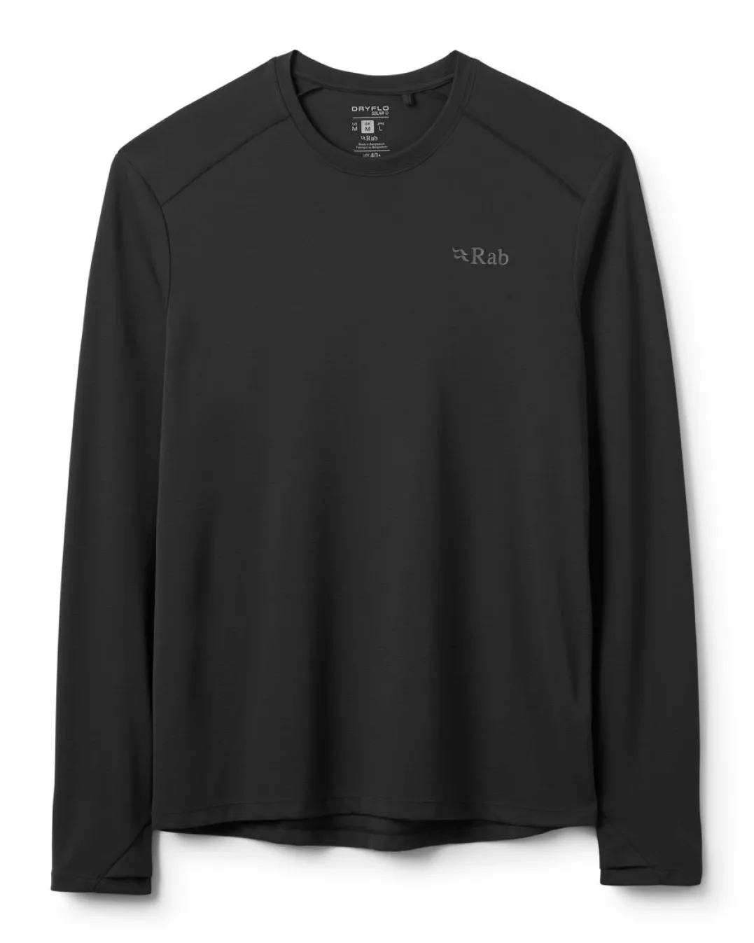 Rab Force Ls Tee Black