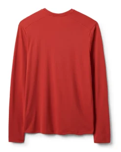 Rab Force Ls Tee Tuscan Red