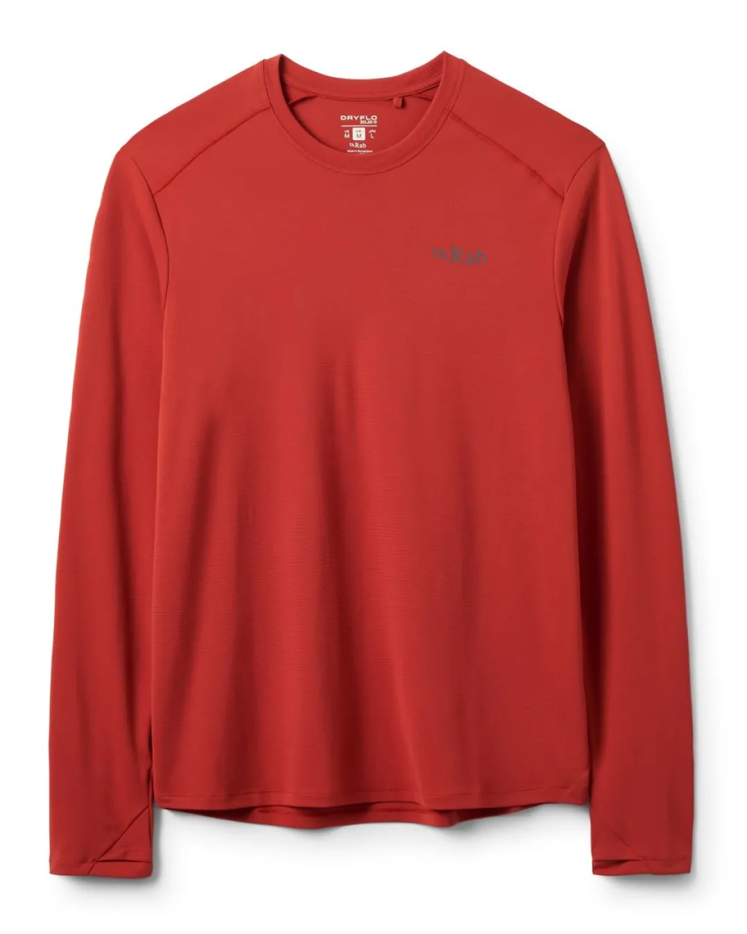 Rab Force Ls Tee Tuscan Red