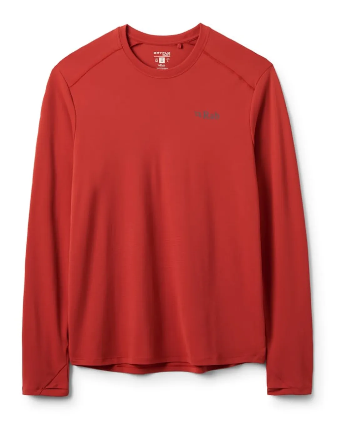 Rab Force Ls Tee Tuscan Red