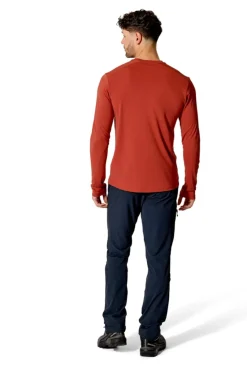 Rab Force Ls Tee Tuscan Red