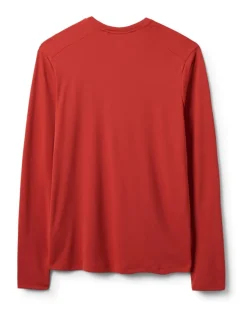 Rab Force Ls Tee Tuscan Red