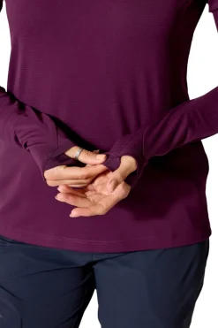 Rab Force LS Tee Wmns Mulberry