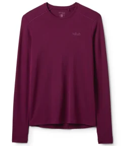 Rab Force LS Tee Wmns Mulberry