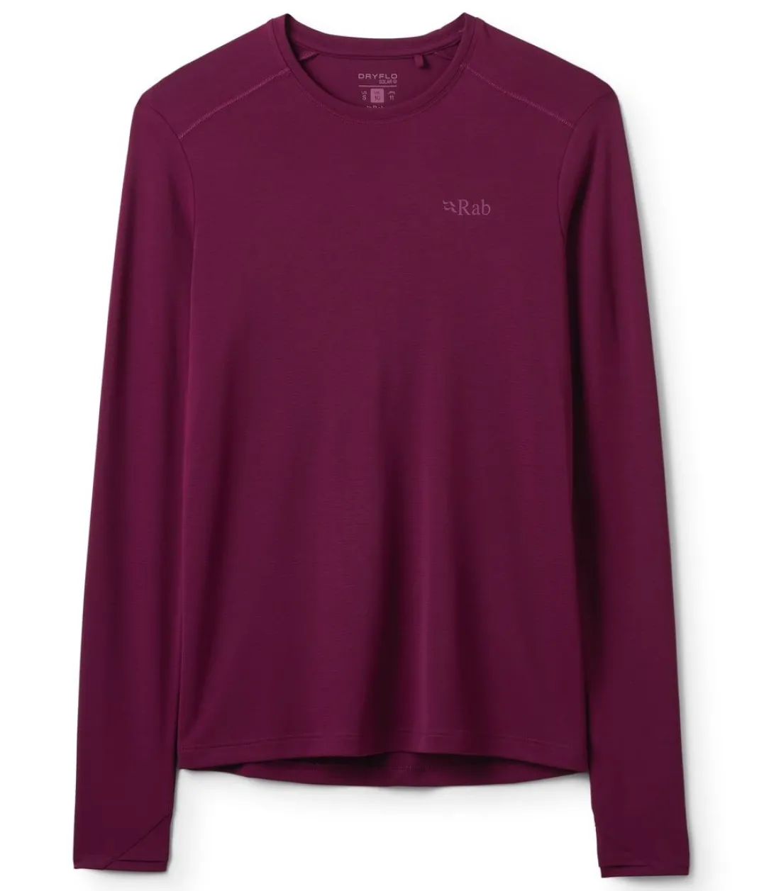 Rab Force LS Tee Wmns Mulberry