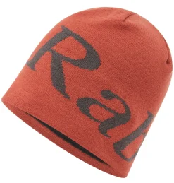Rab Logo Beanie Tuscan Red/Graphene