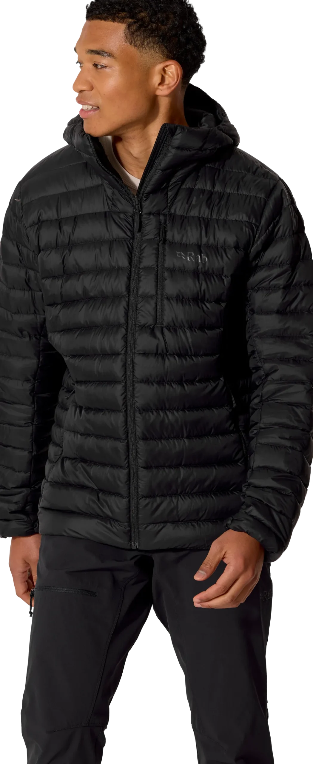 Rab Men's Microlight Alpine Down Jacket Black