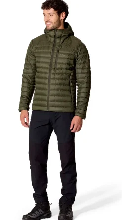 Rab Men's Microlight Alpine Down Jacket Army
