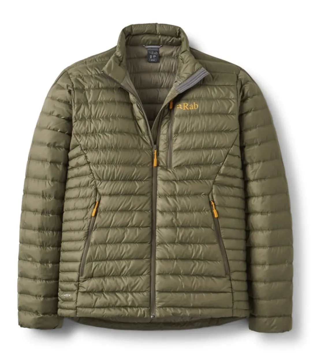 Rab Men's Microlight Down Jacket Light Khaki